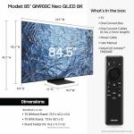 Samsung 85" QN900C NEO QLED 8K HDR Smart TV
