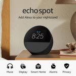 Amazon Echo Spot – Voice-Controlled Smart Display with Alexa(2024)