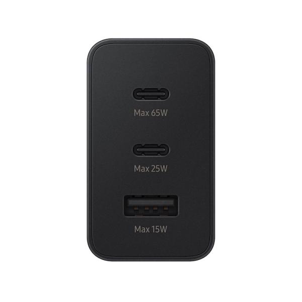 Samsung 65W PD Power Adapter Trio - Fast Charging 3 Ports