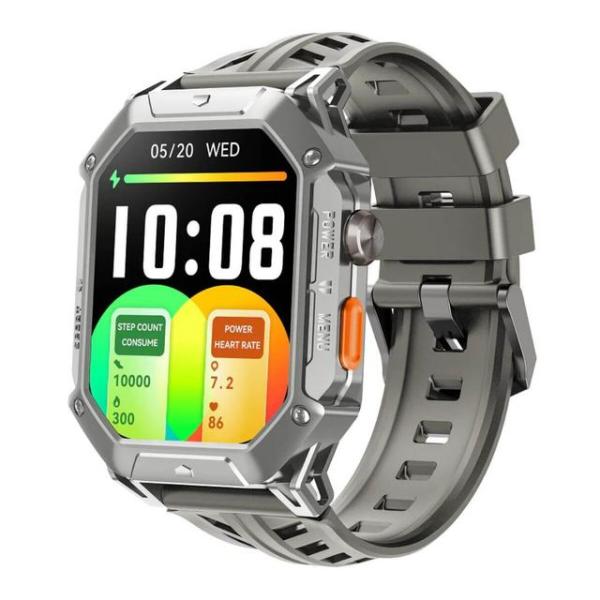 Haylou Iron N1 Rugged Smartwatch with 1.43″ AMOLED, 100+ Sports Modes & 12-Day Battery