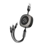 ROCK G3 Stretchable 3-in-1 Retractable Cable 1.2m (3.6A)