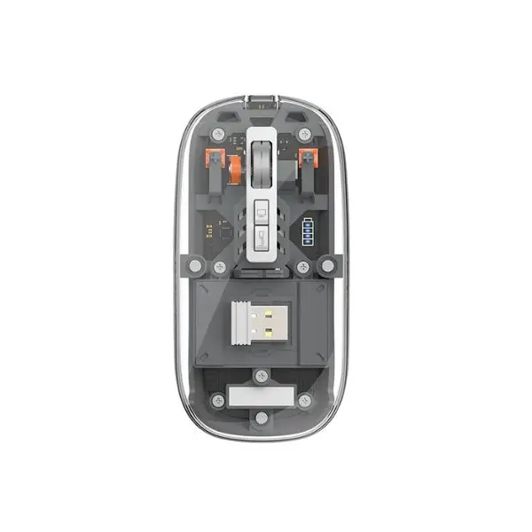 WIWU Transparent Crystal Magnetic Wireless Mouse