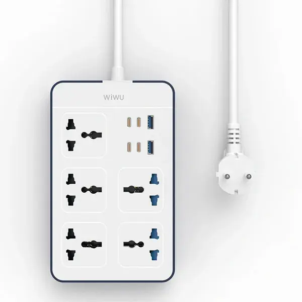 WiWU Wi-S006 PS524 20W GaN 11-in-1 Multifunctional Power Strip