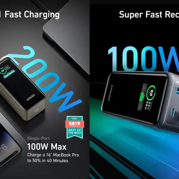 Anker Prime 20,000mAh Power Bank (200W)